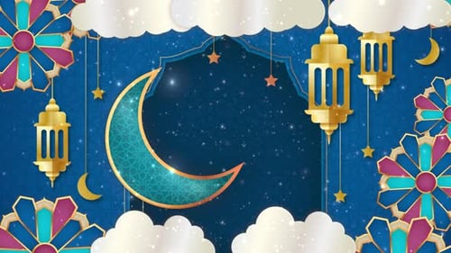 Ramadan Background 4K Loop