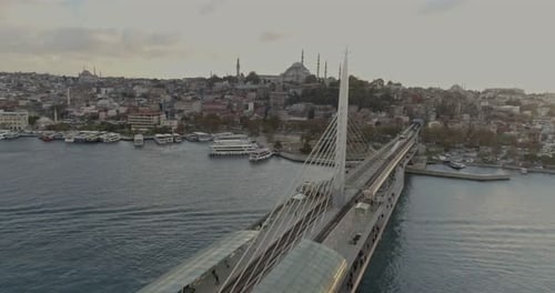 Istanbul Galata Metro Train