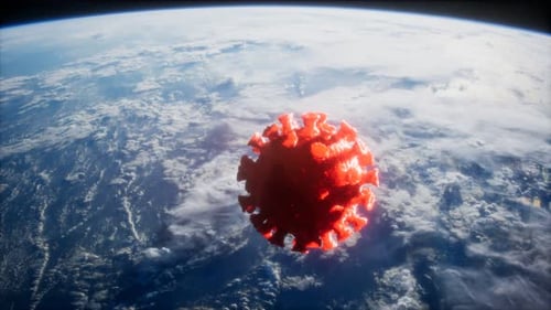 Coronavirus COVID19 Asteroid Near Earth