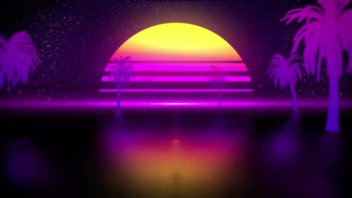 Sommer-Retro-Hintergrund