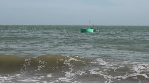 Coracles Traditionelles Fischerboot 3