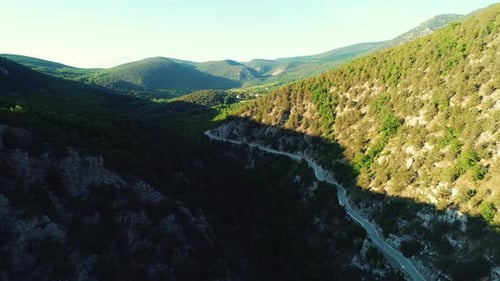 Beautiful Colorful Landscape With Road