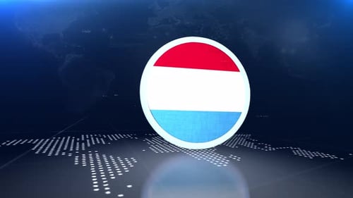 Luxembourg Flag Transition