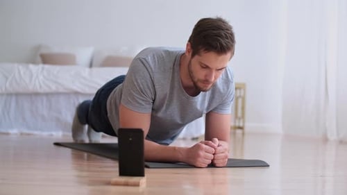 Family Fitness at Home, Father Coach, Sports Kid, Fun Gymnastics