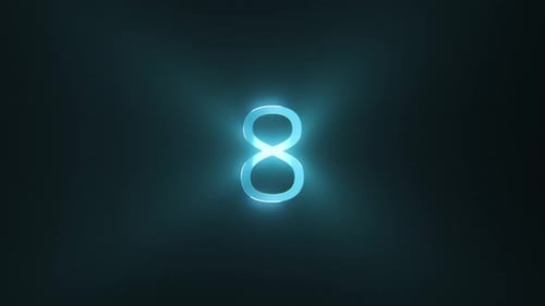 Countdown Timer From 10 to 0 with Ray Lights