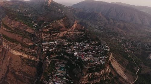 Gunib Village in Dagestan