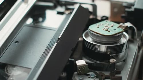 VHS Recorder Tape Sequence