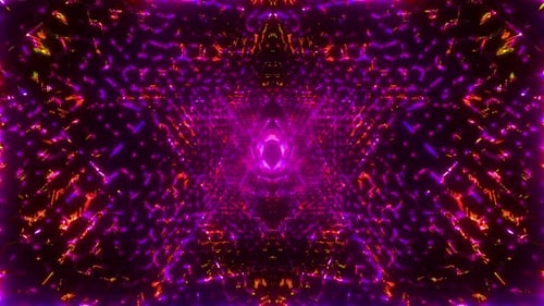 Neon Cybernetic Vj Loop 1