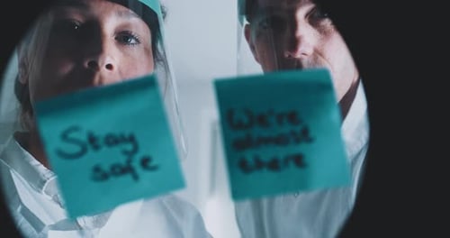 Medical Team Encourages Patients to Stay Safe