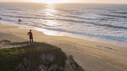 Standing On The Cliff