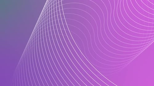 Modern Abstract Wavy Lines Looping Background Animation