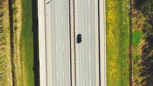 Cars Moving on the Highway