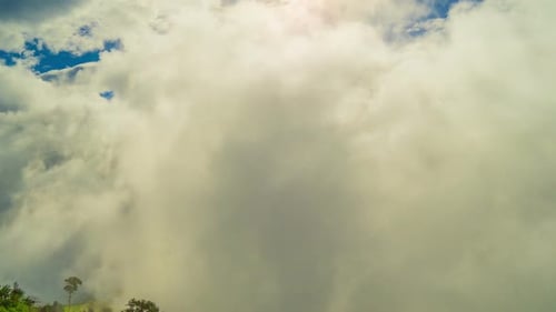 Clouds Moving Mountain