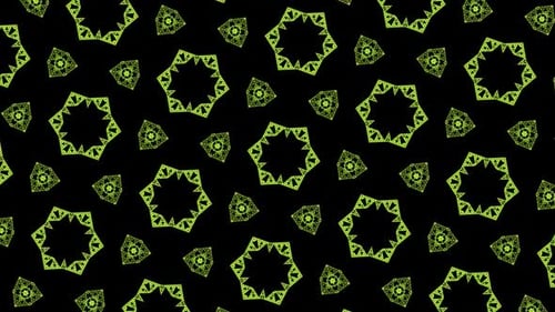 abstract green patterns background animation