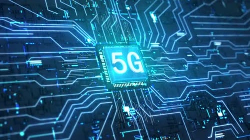 Puce d'opération numérique à intelligence artificielle 5g
