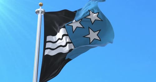 Canton of Aargau Flag, Switzerland