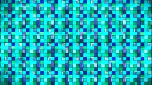 Abstract Geometric Squares Pattern Animated Background Loop