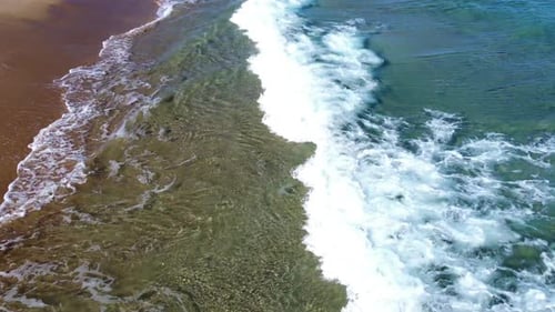 4k Flying Along the Sea