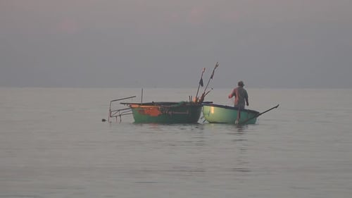Fischer und der frühe Morgen in Vietnam 13