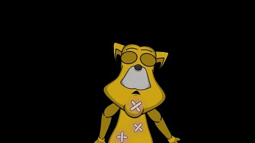 Poor Dog Character Talking