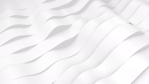 White Stripes Waves Animation