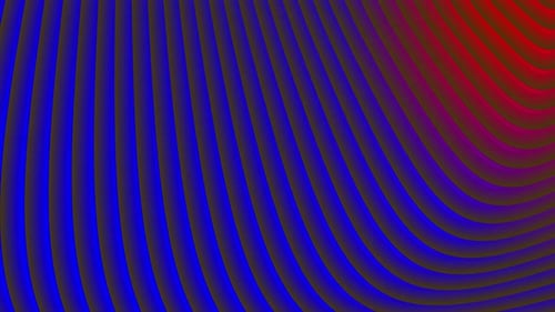 Fluid Wavy Gradient Abstract Lines Background Animation