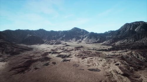 Mountain Landscape in High Altitude