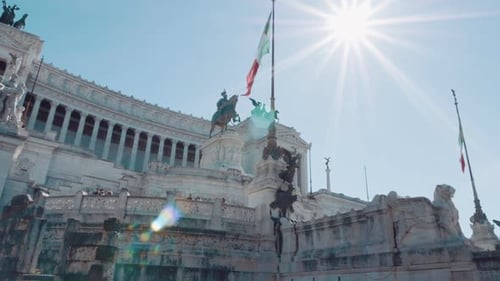 Monument to Vittorio Emanuele II in Rome