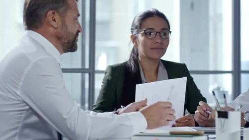 Brainstorming des Geschäftsteams im Büro