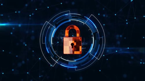 Technology Security Concept.