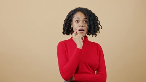 Young Woman Gets a Great Idea