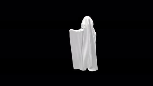 56 Ghost Halloween Tanzen 4K