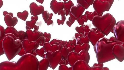 Valentine Heart Tunnel 01 4k