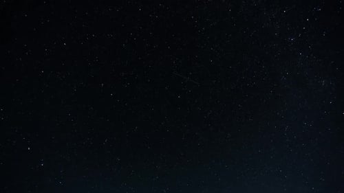 Night Sky with Milky Way and Stars