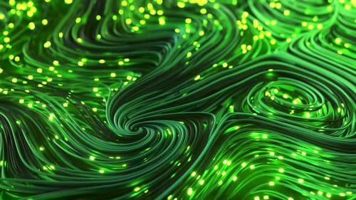 Bundles of Abstract Optical Fiber Lines