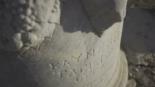 Knidos Ancient Building Details