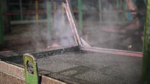 Industrial Production Hot Steam Tank in Factory Factory Metal Vessels