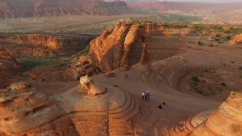 Sunrise at Delicate Arch, Arches National Park, Utah