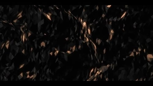 Abstract Geometric Dark Polygons with Glimmering Light Background