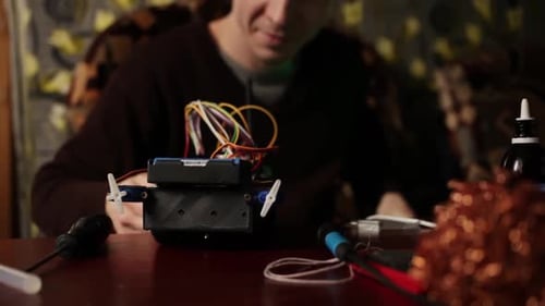 Assembling a Small Robot at Home