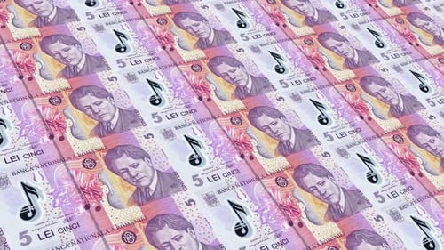Romania Money /5 Romanian Leu 4K