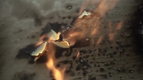 Hintergrund mit Feuer