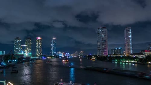 City Night River