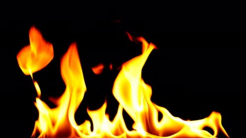 Fire Burning Flames