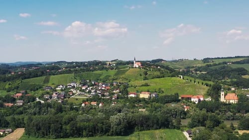 Paysage en Slovénie