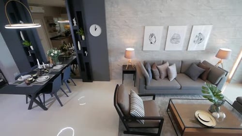 Modern Home Interior With Contemporary Design Elements