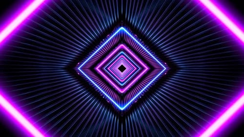 VJ Abstract Tunnel 4K