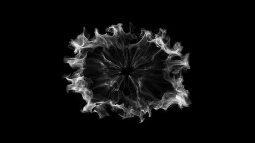 Fluid Smoke Energy Reveal Transition