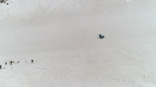 Skis Aerial
