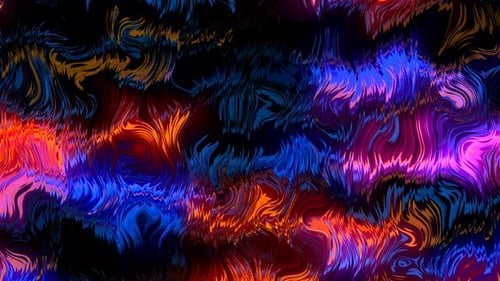 Vibrant Fluid Motion Background with Abstract Neon Colors